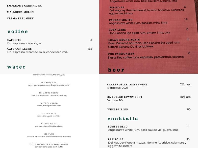 Bayan ko Menu