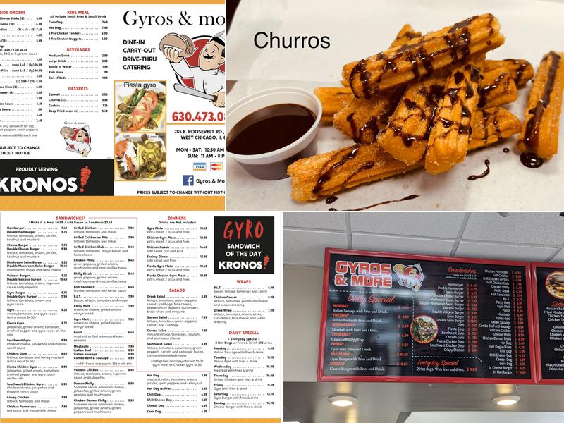 Gyros & more Menu