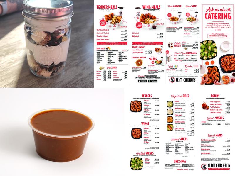 Slim Chickens Menu