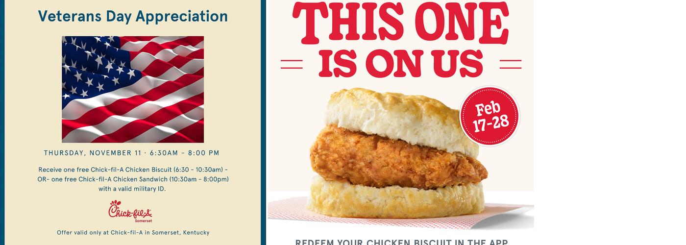 Chick-fil-A Menu