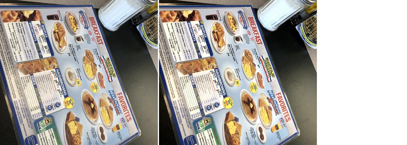 Waffle House Menu