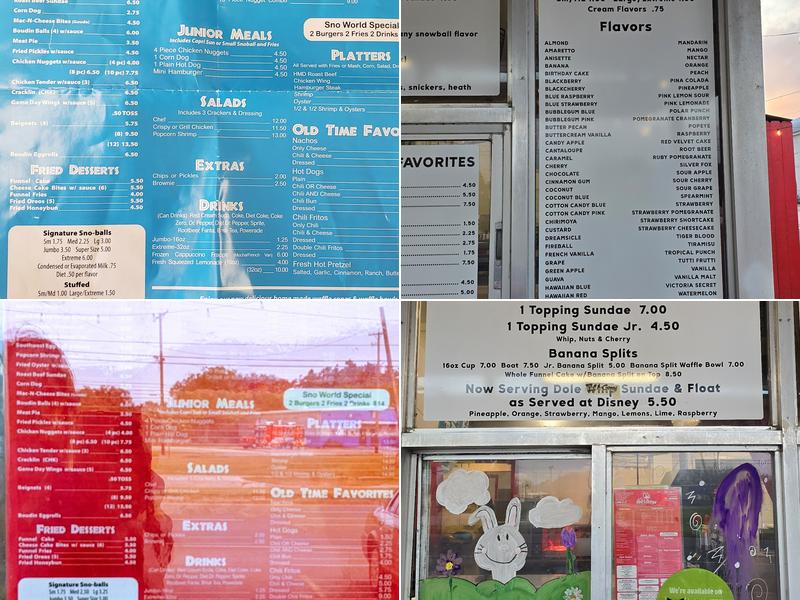 Brooke's Malt & Burger Menu