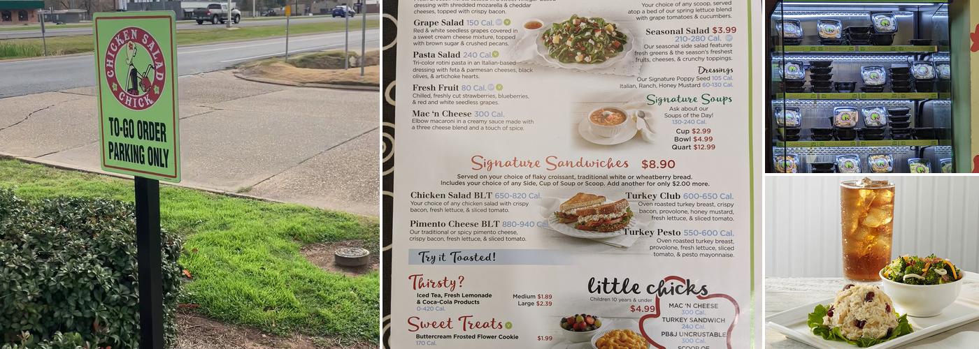 Chicken Salad Chick Menu