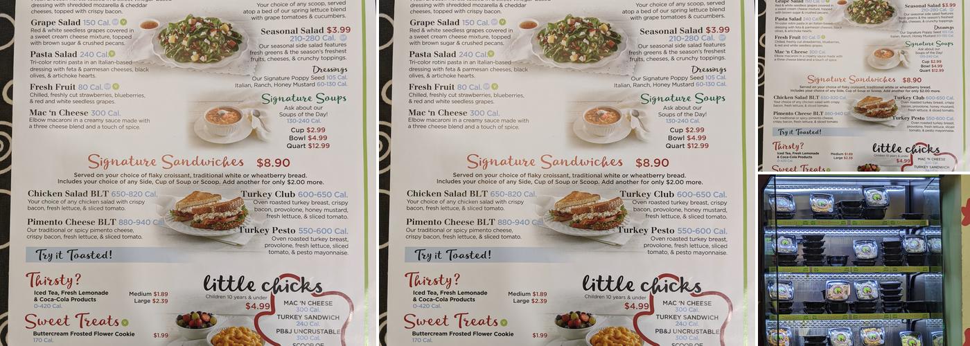 Chicken Salad Chick Menu