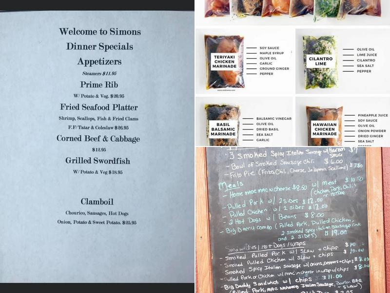 Big Daddy King's BBQ Menu