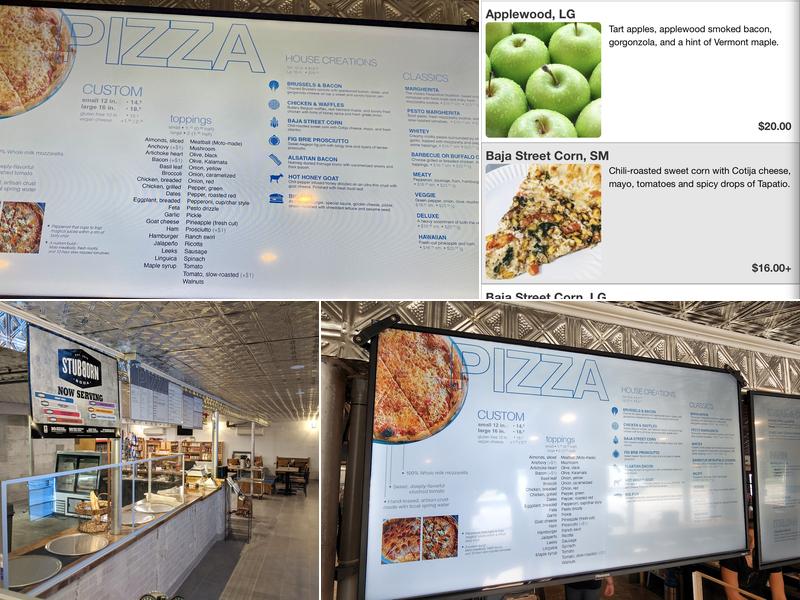 Moto Pizza Falmouth Menu