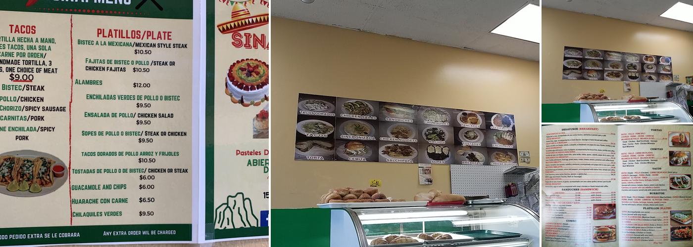 Sinai Bakery Restaurant Menu