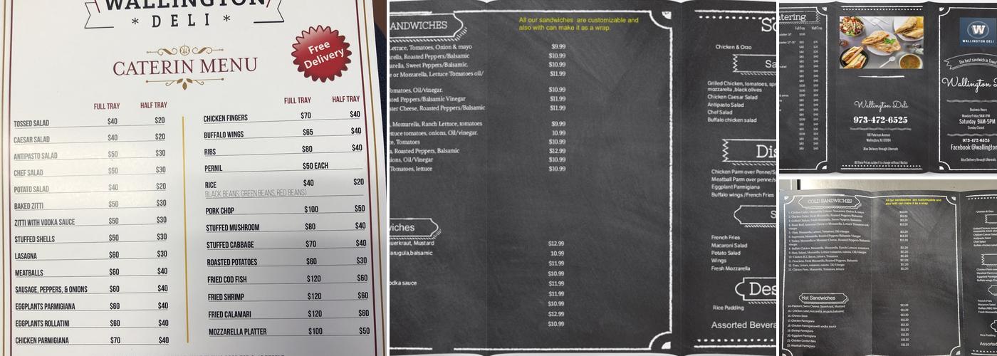 Wallington Deli Menu