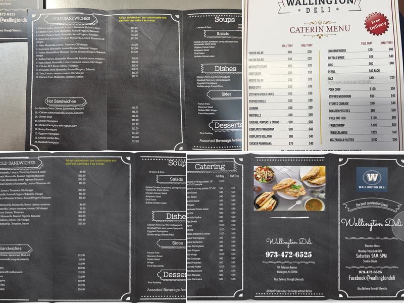 Wallington Deli Menu