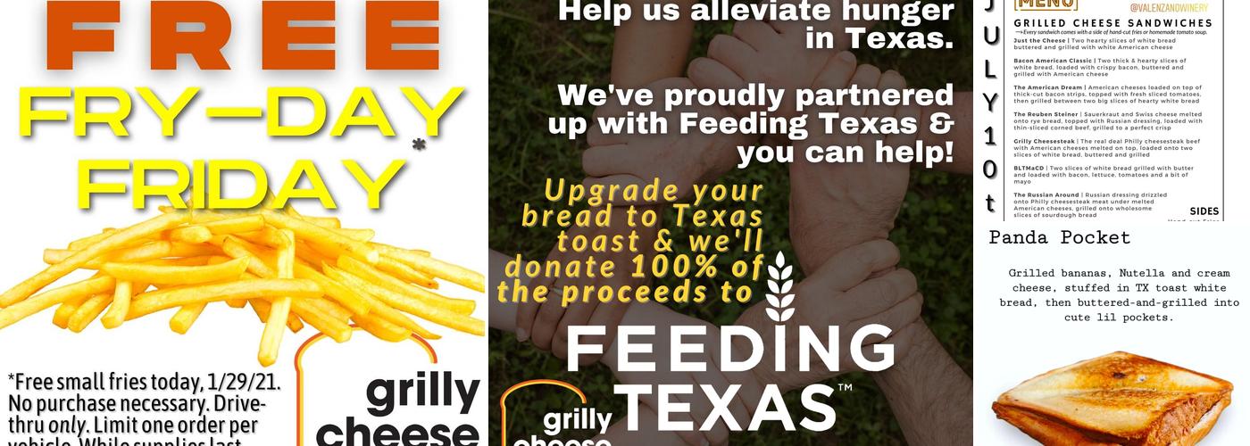 Grilly Cheese Menu