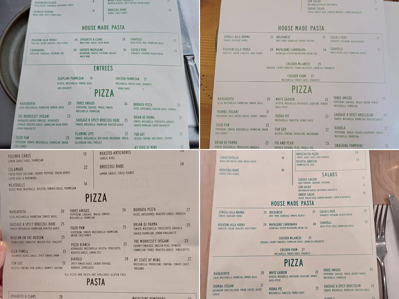 LOLA Menu