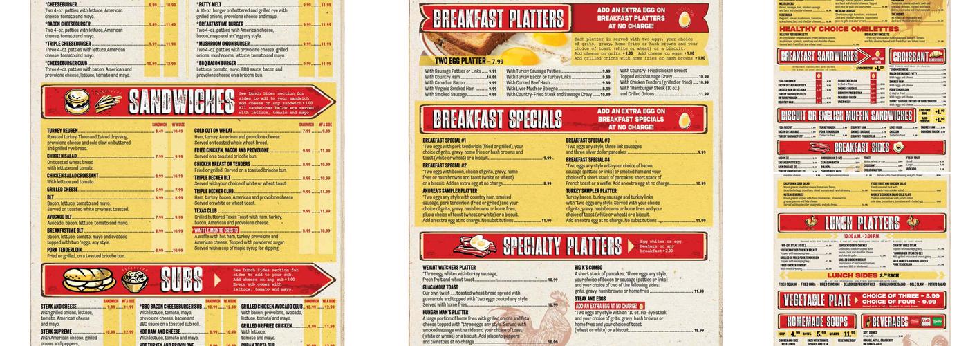 Breakfastime - Hanes Mall Blvd Menu