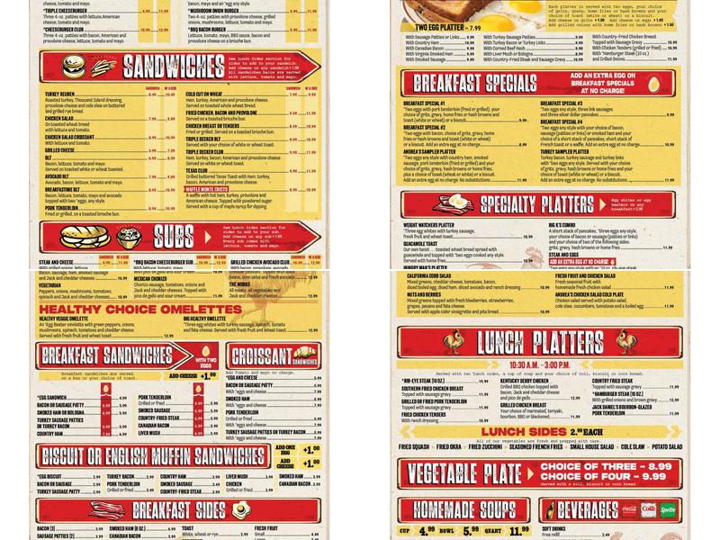 Breakfastime - Hanes Mall Blvd Menu