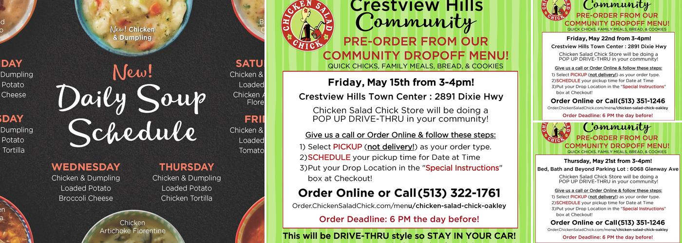 Chicken Salad Chick Menu