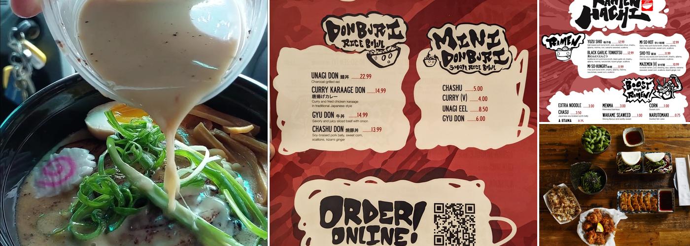 Ramen Hachi Menu