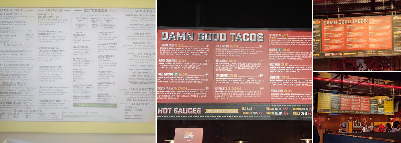 Torchy's Tacos Menu