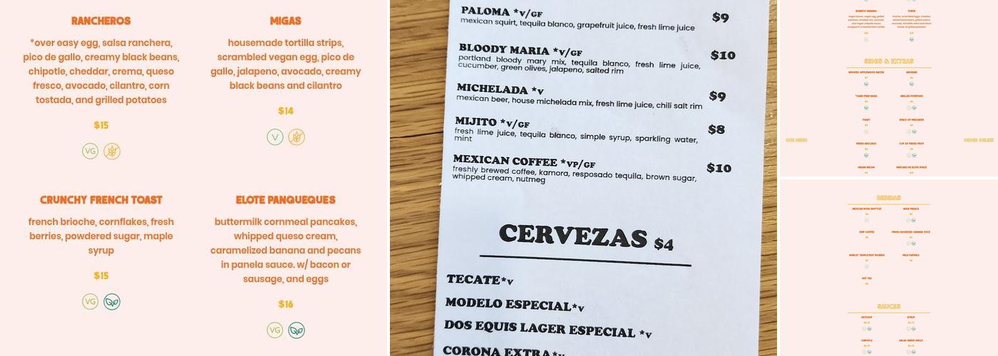 ¿Otra Vez? Menu
