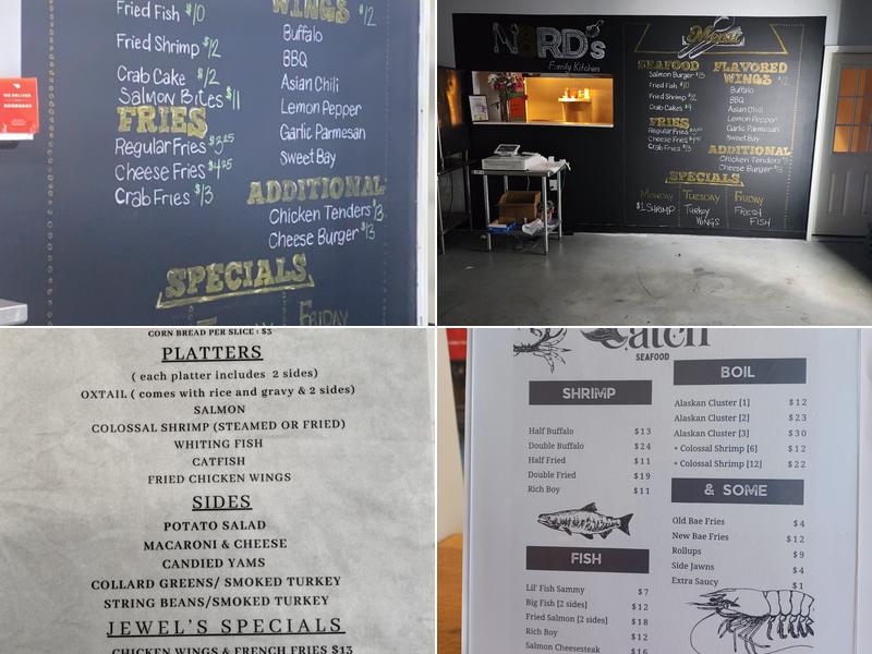 Vittles Menu