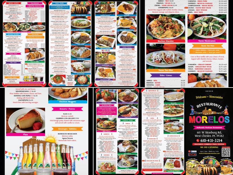 Restaurante Morelos Menu