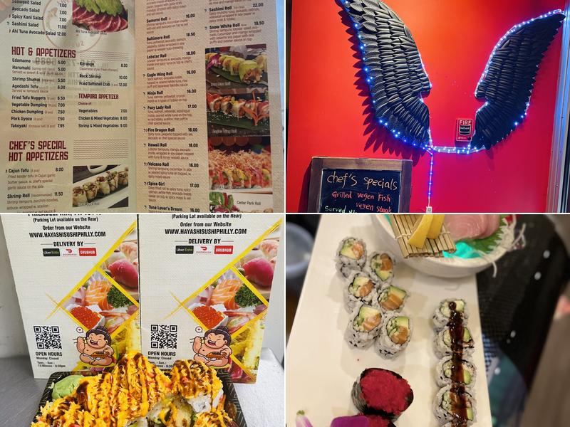 Hayashi Sushi Menu