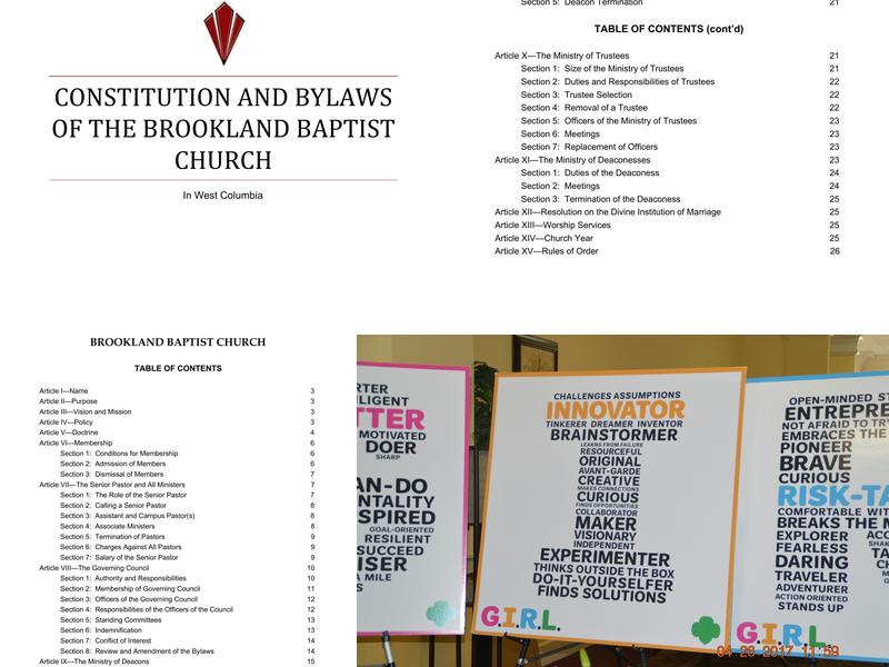 Brookland Banquet & Conference Menu