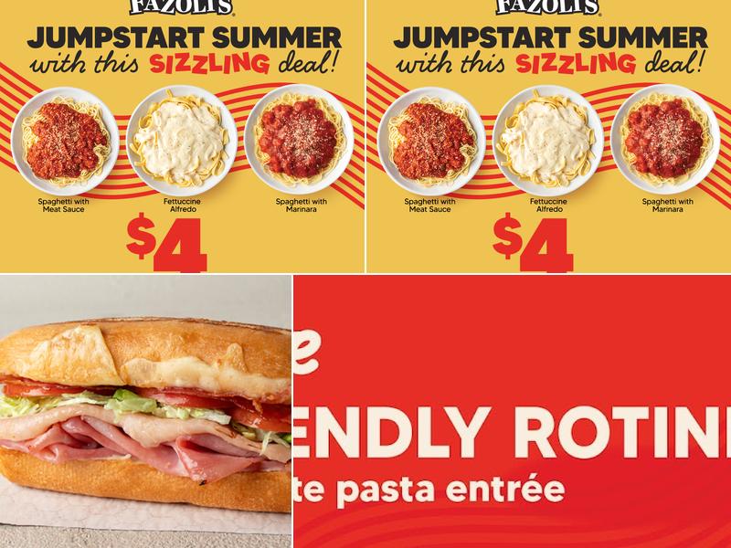 Fazoli's Menu