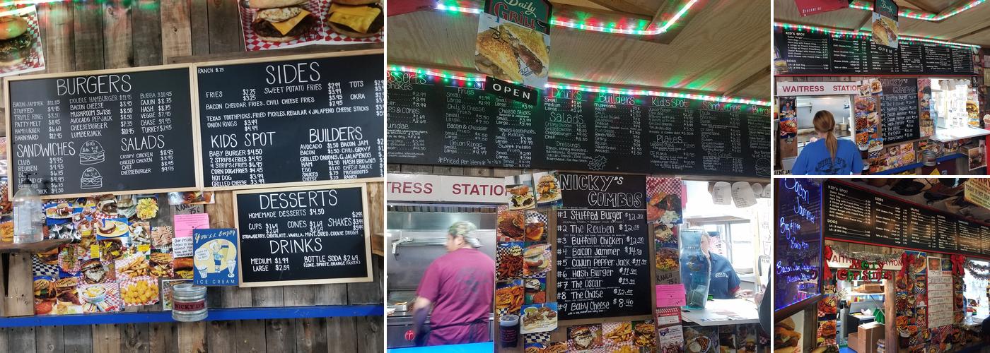 Nicky Ds Crowley Menu