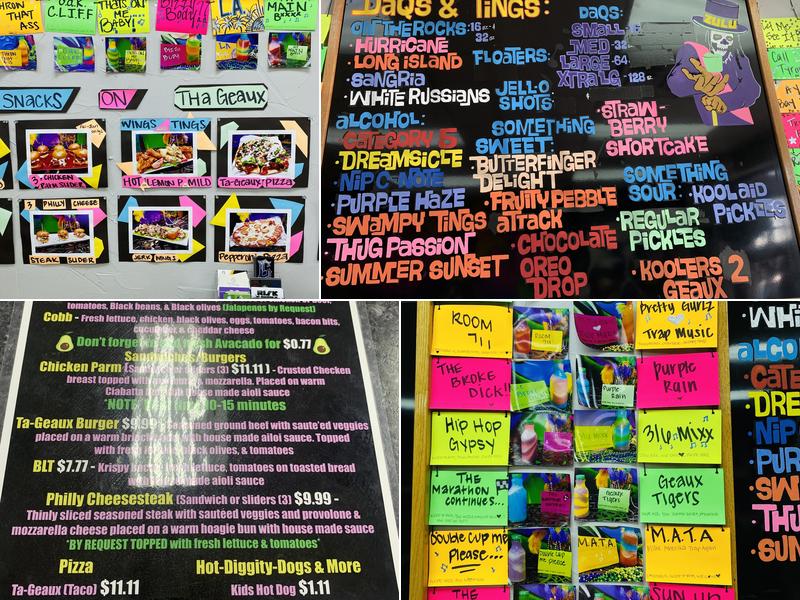 Daqs 2 Geaux Menu
