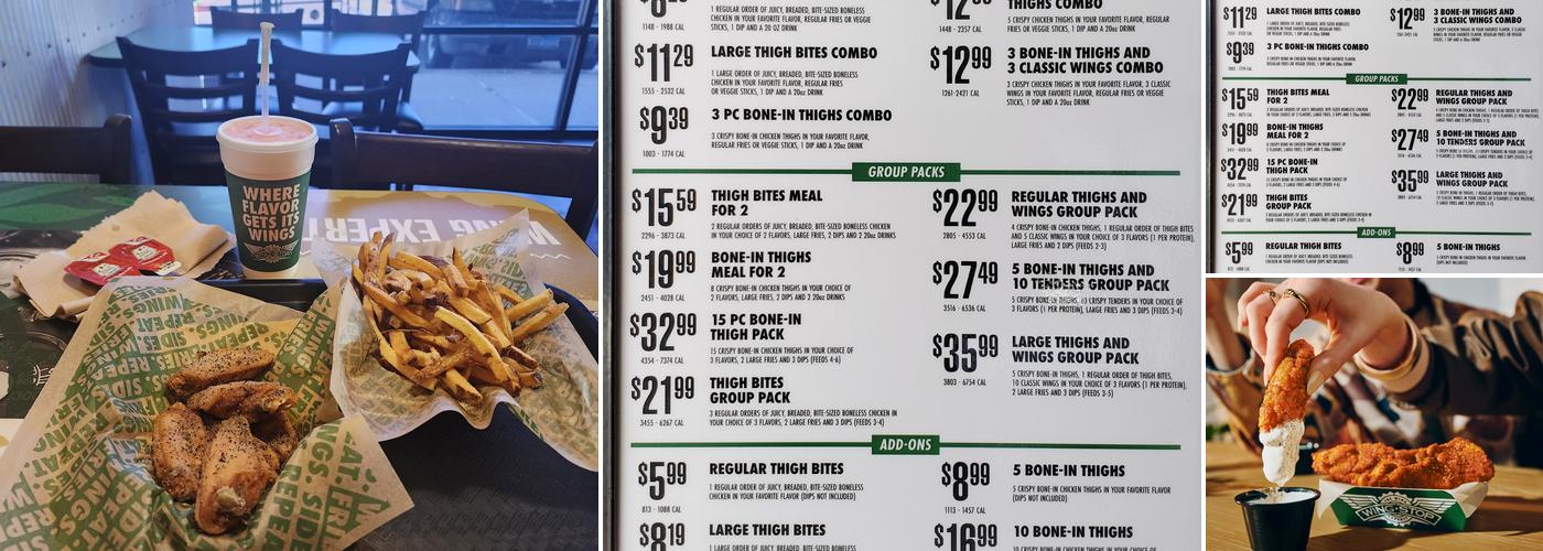 Wingstop Menu