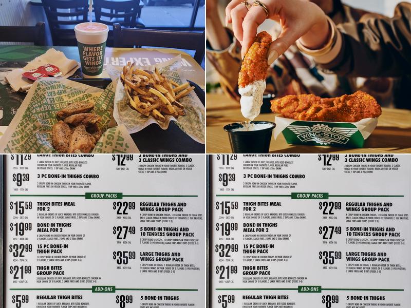 Wingstop Menu