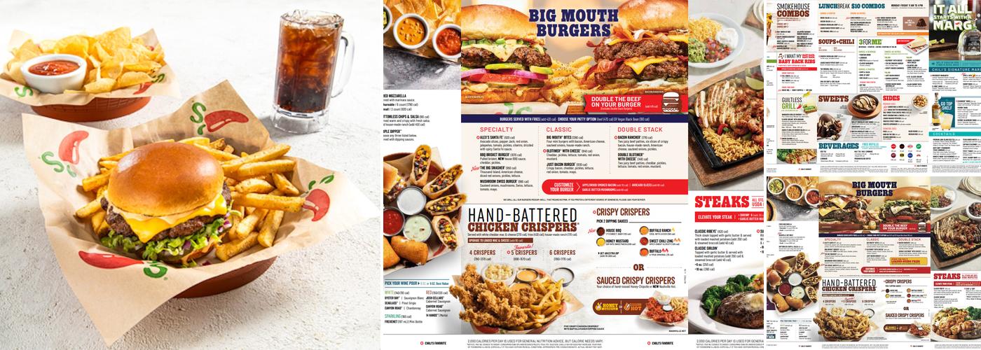 Chili's Grill & Bar Menu