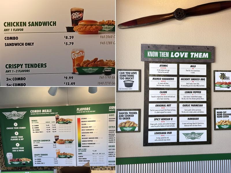 Wingstop Menu