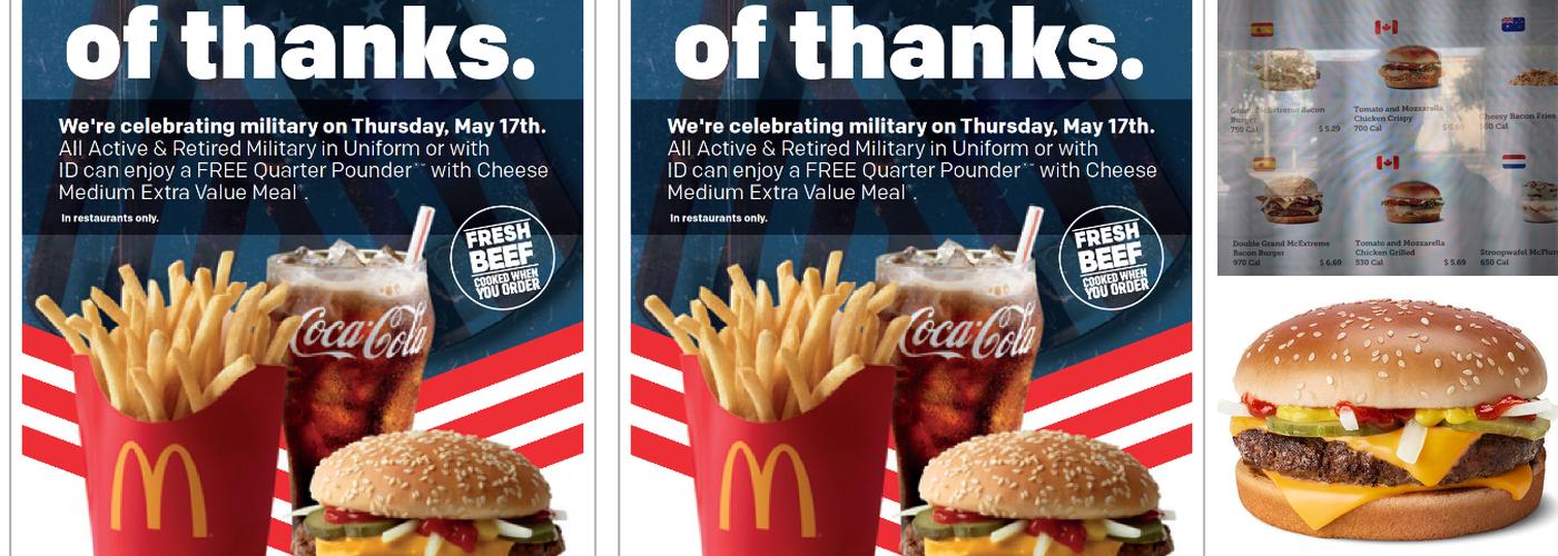McDonald's Menu