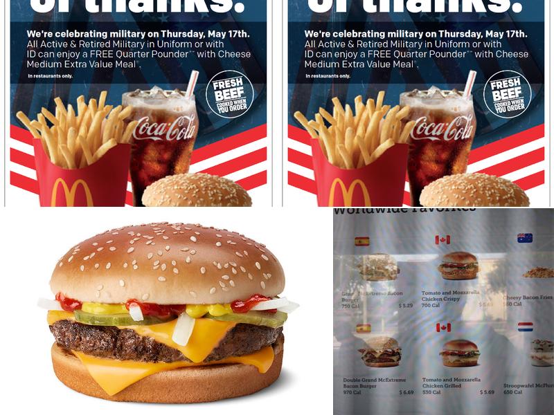 McDonald's Menu