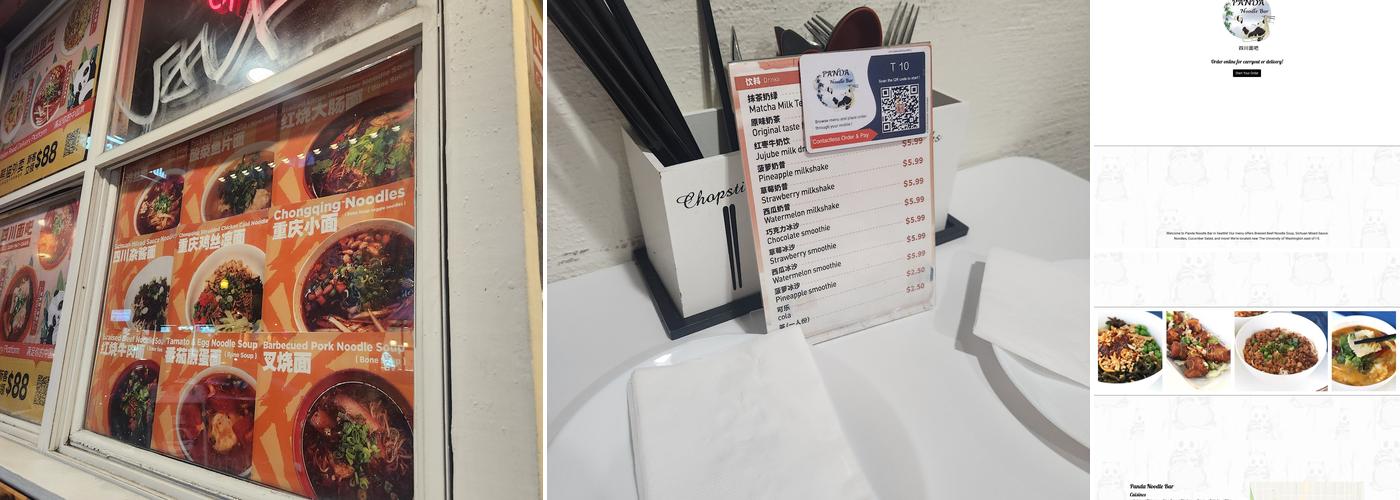 Panda Noodle Bar Menu