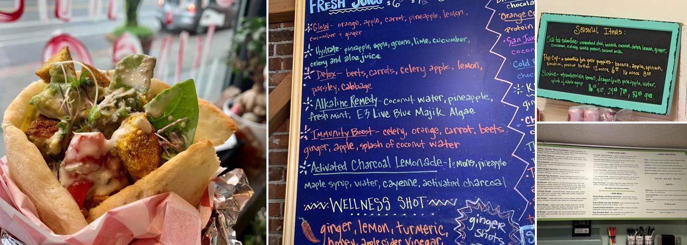 Cosmic Veggies (Drink Your Veggies) Menu