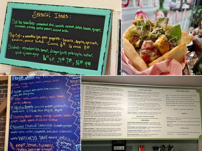 Cosmic Veggies (Drink Your Veggies) Menu