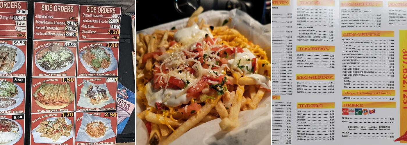 Rodolfo's Mexican Grill Menu