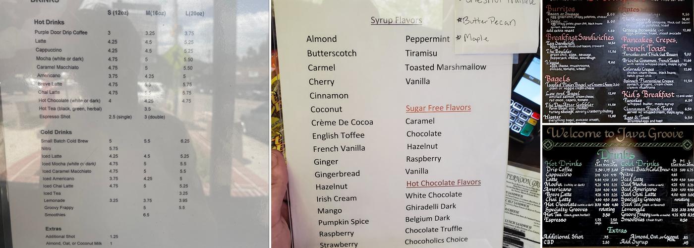 Java Groove Menu