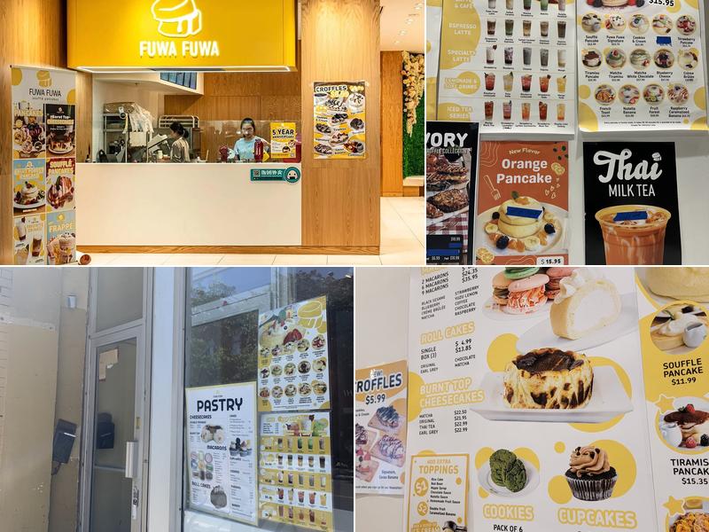 Fuwa Fuwa Dessert Cafe Menu