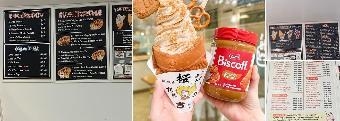 Not A Waffle & Bronuts Menu