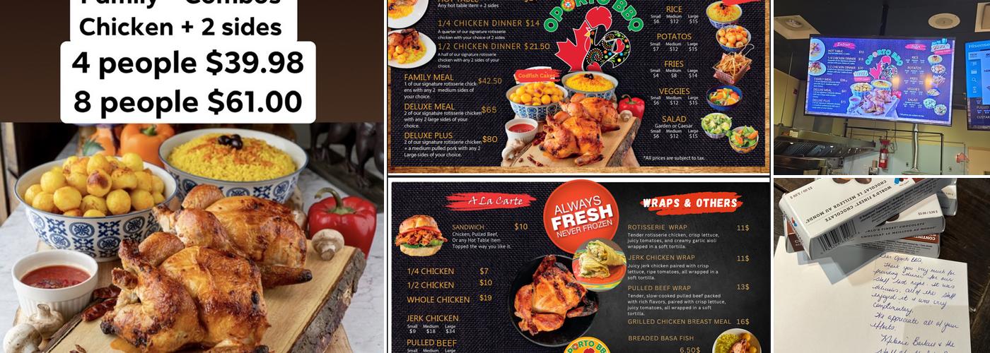 OPORTO BBQ Menu