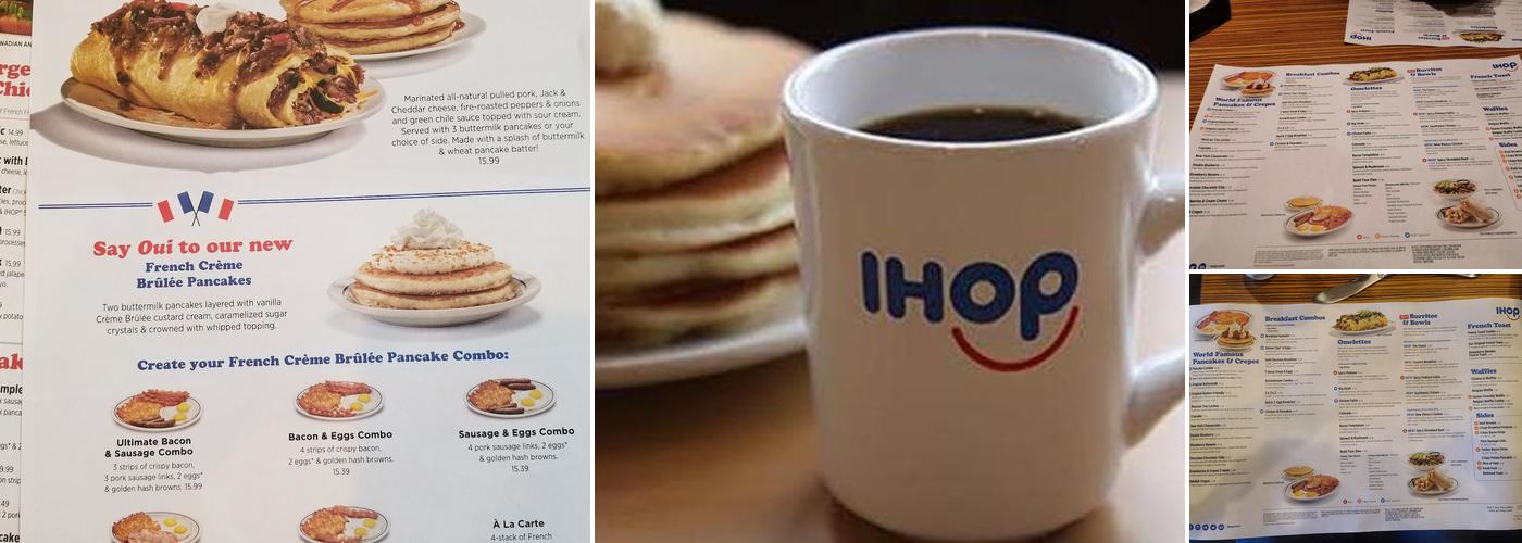 IHOP Menu