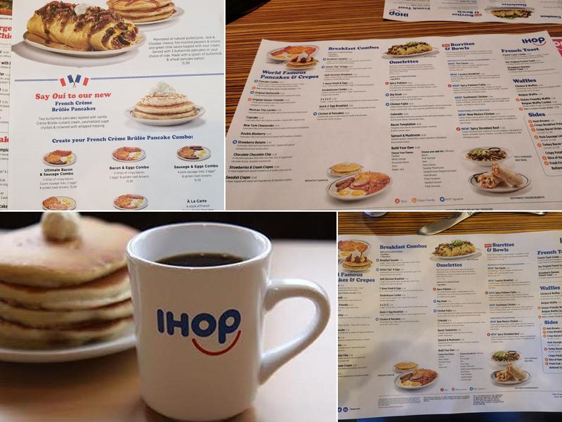 IHOP Menu
