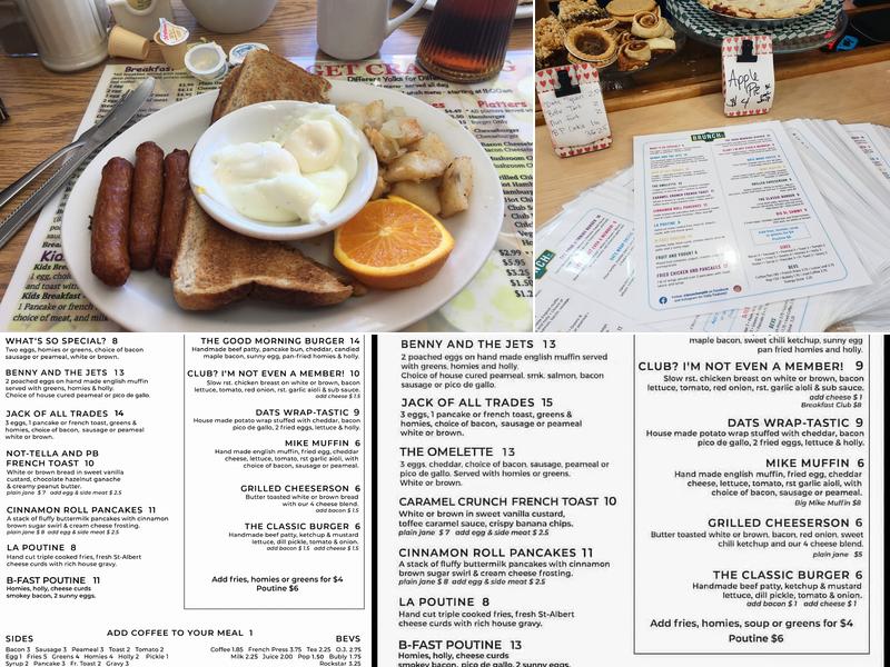 Brunch on Pitt Menu