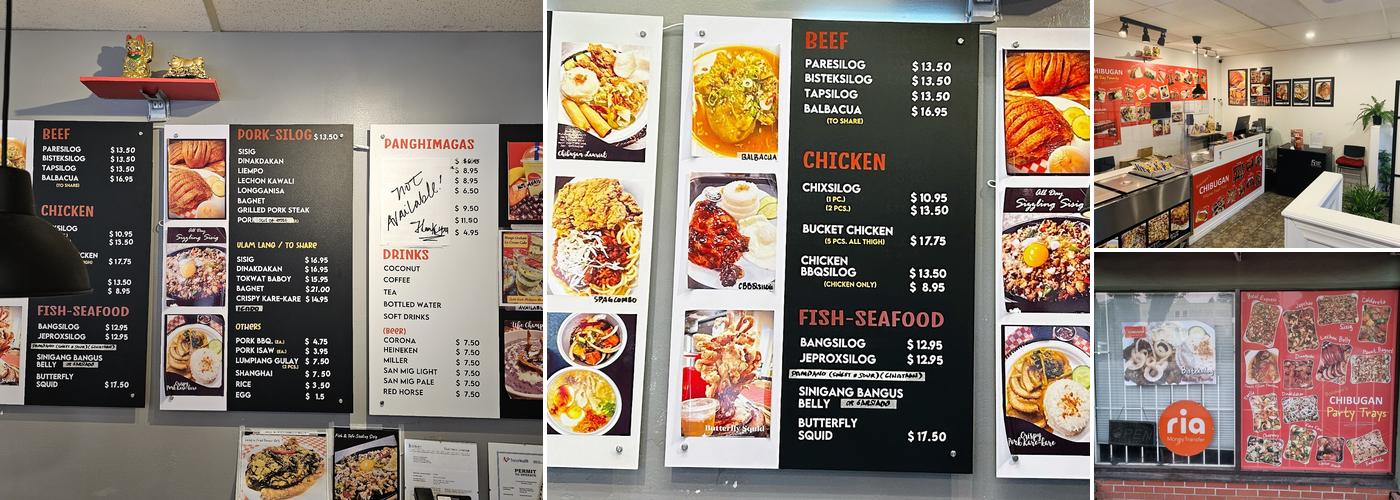 Bacayons Chibugan Menu