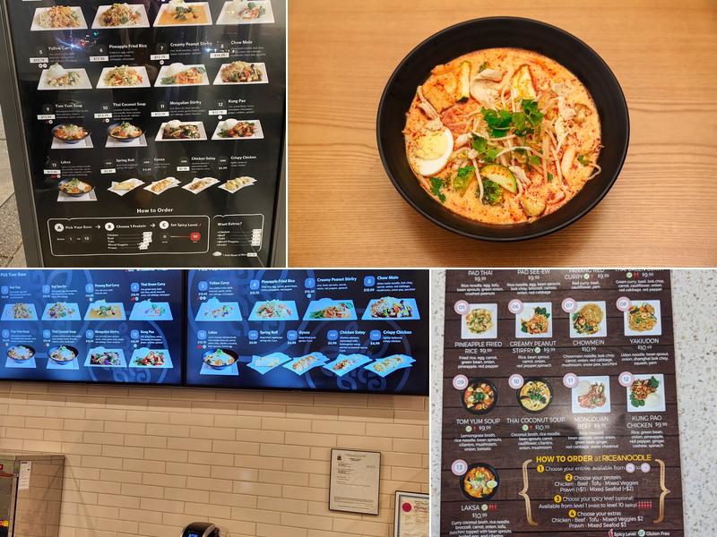 Rice and Noodle (Lonsdale) Menu