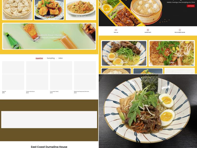 Eastcoast Dumpling House Menu