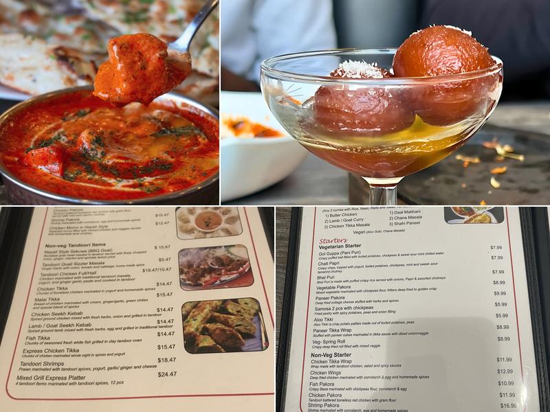 Indian Curry Express & Bar Menu