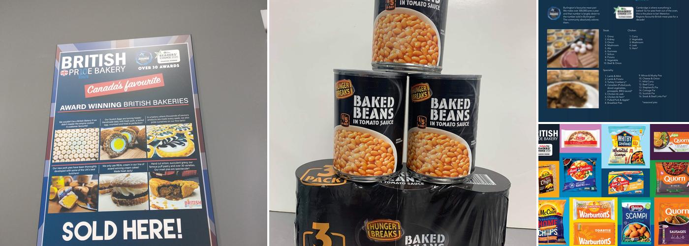 British Pride Bakery Cambridge Menu